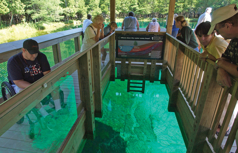 big spring upper peninsula michigan