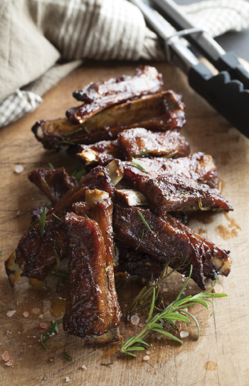 Maple Barbecued Spareribs