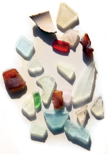 Beach glass