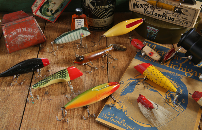 Terry McBurney’s Michigan-Made Fishing Lure and Gear Collection