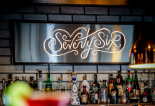 Spirit of Seventy-Six Bartender Tristen Martinie mixes a special cocktail at Seventy-Six.