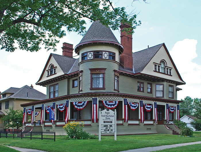  History fans will love the 1896 Ford-MacNichol home, which is open for tours.