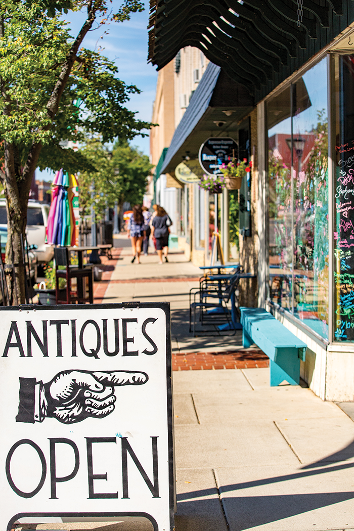 Bay City earns high marks as one of the state’s best destinations for antique shopping, with shops downtown where you can hunt for treasures.