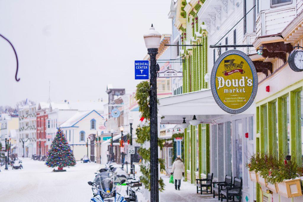 Winter on Mackinac Island