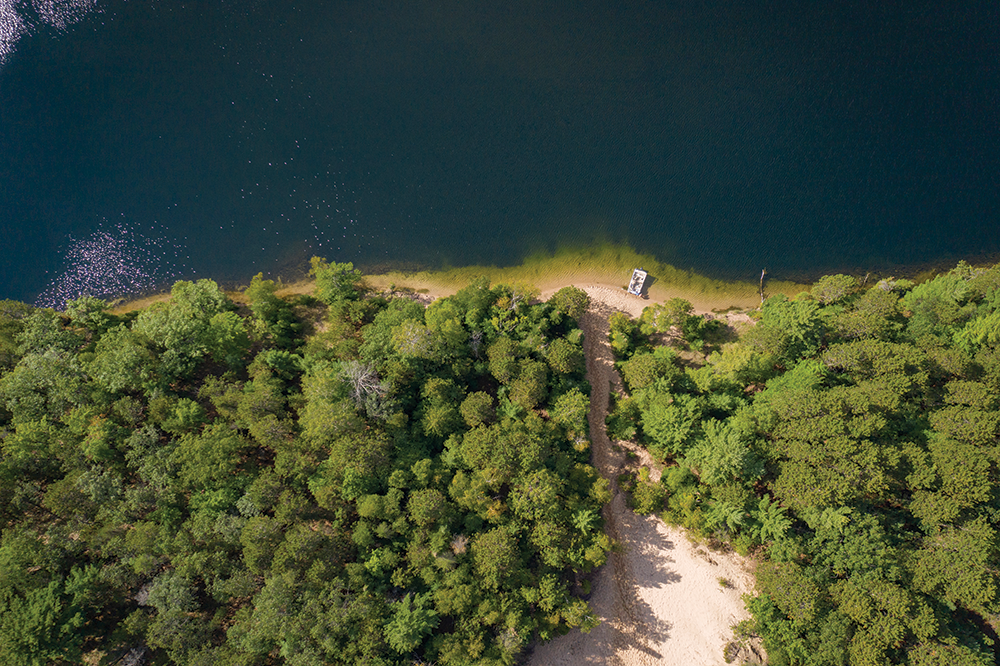 Boaters, kayakers, and canoeists will discover plenty of solitude on Au Sable River beaches. 